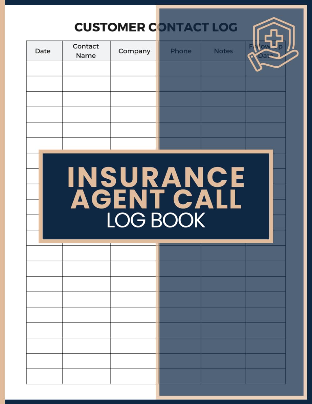Insurance Agent Call Log Book: Track Client Calls, Contact Information, Company Records, Follow Up Dates, and Meeting Notes for Insurance Agents Brokers and Customer Service Representatives baixar livro de graça