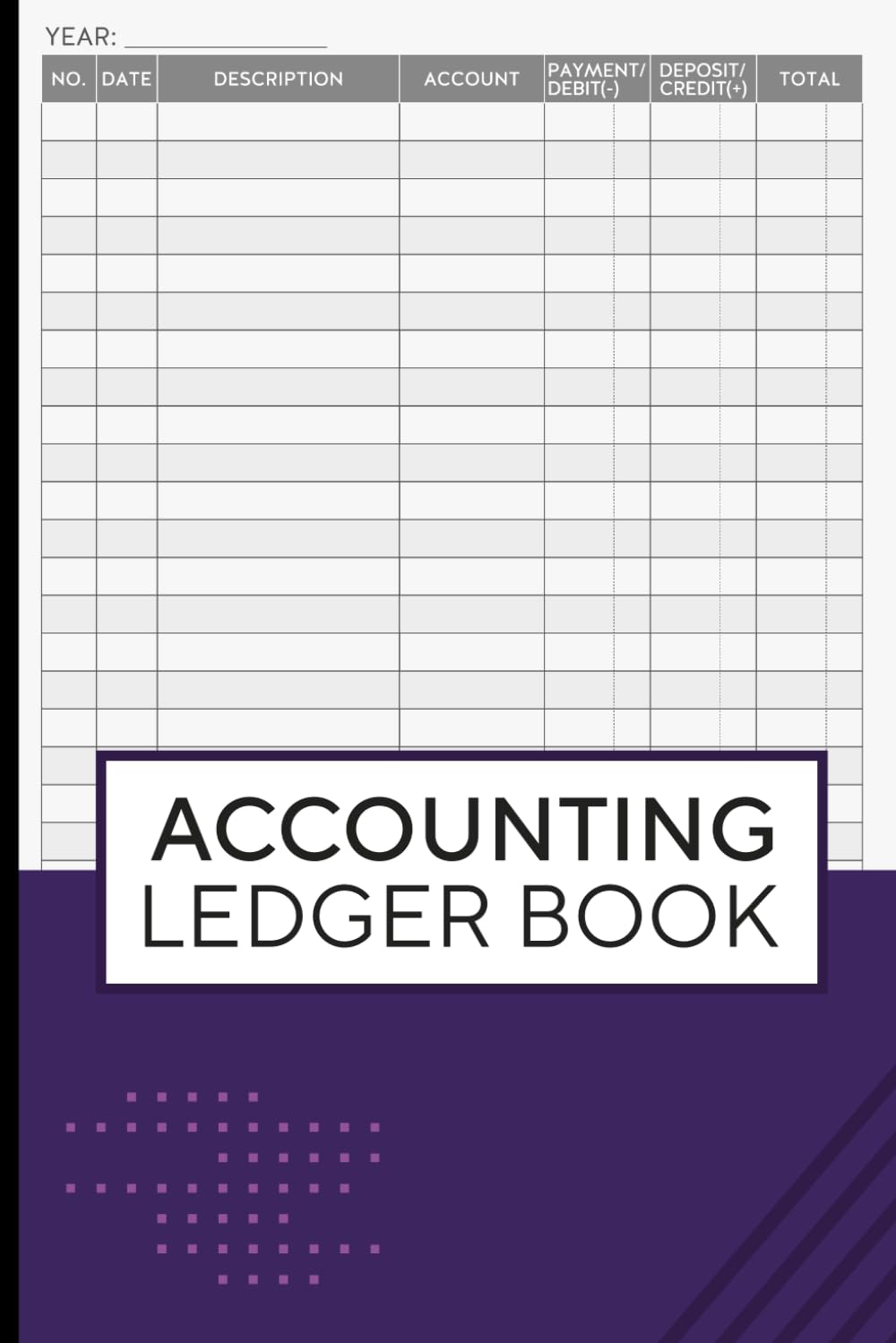 Accounting Ledger Book: Expense Tracker Notebook for Small Business Bookkeeping & Home Personal Finance baixar livro de graça