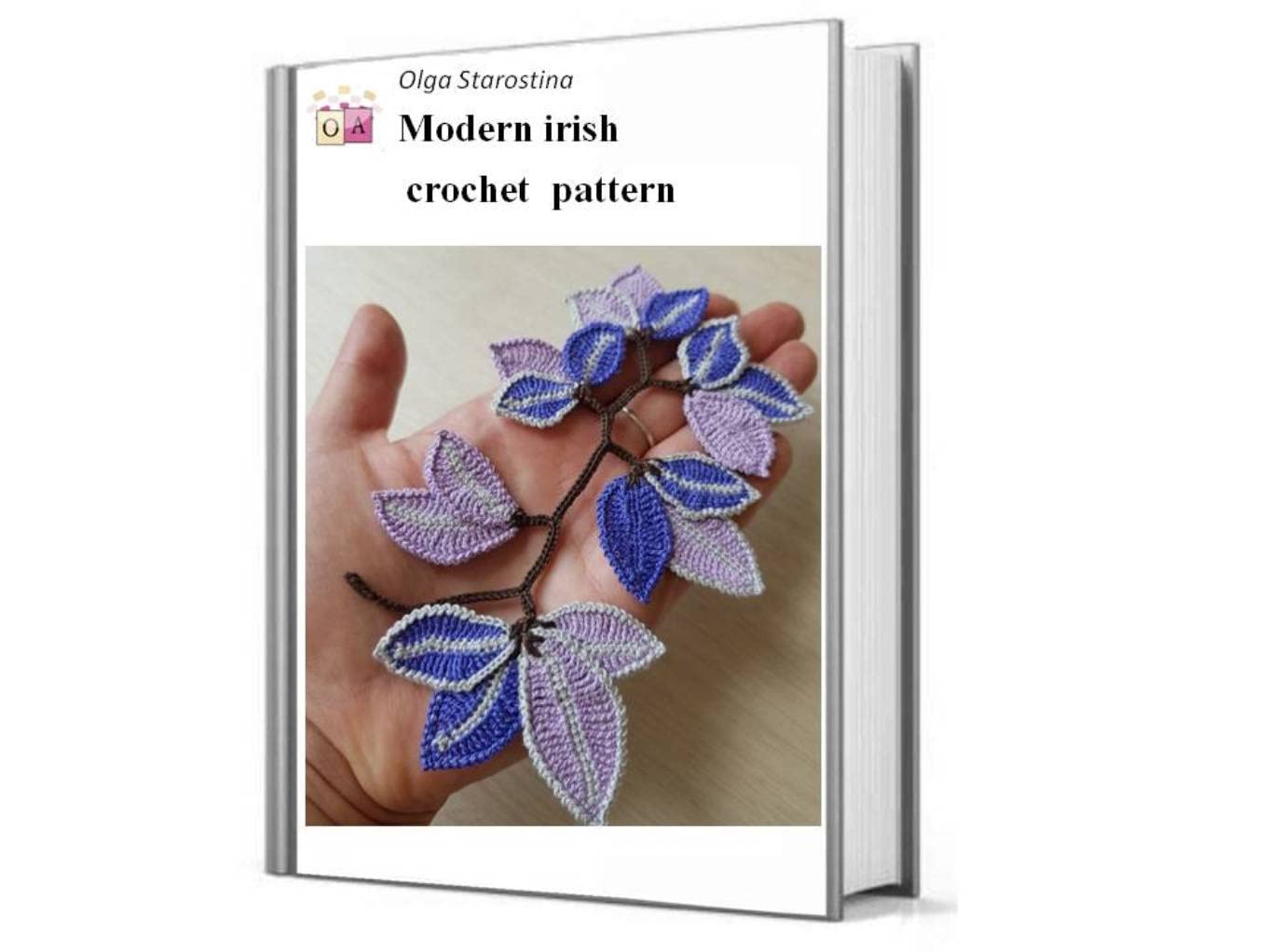 Bookmark from a branch crochet pattern (Modern Irish Crochet Lace Pattern) (English Edition) baixar livro de graça