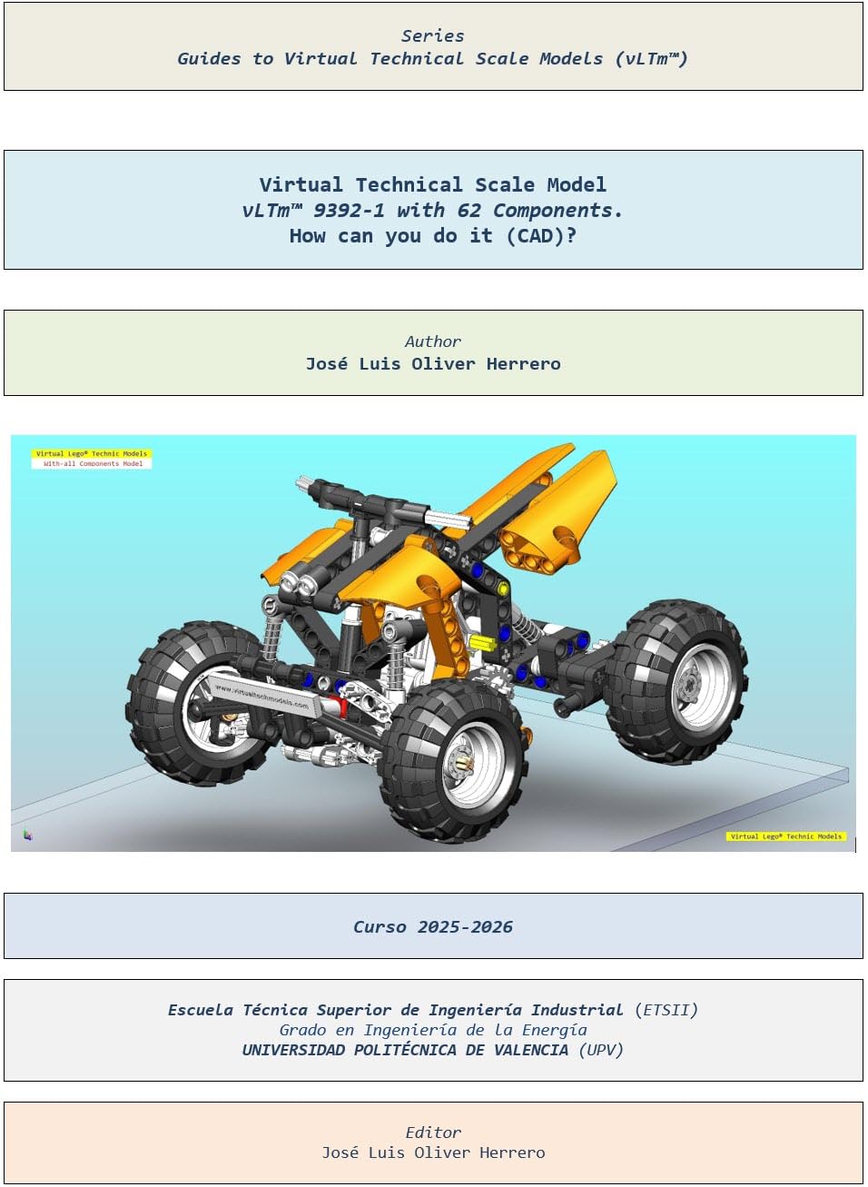 Virtual Technical Scale Model vLTm™ 9392-1 with 62 Components. How can you do it (CAD)? (Guides to Virtual Technical Scale Models (vLTm™) Book 996) (English Edition) baixar o livro de graça