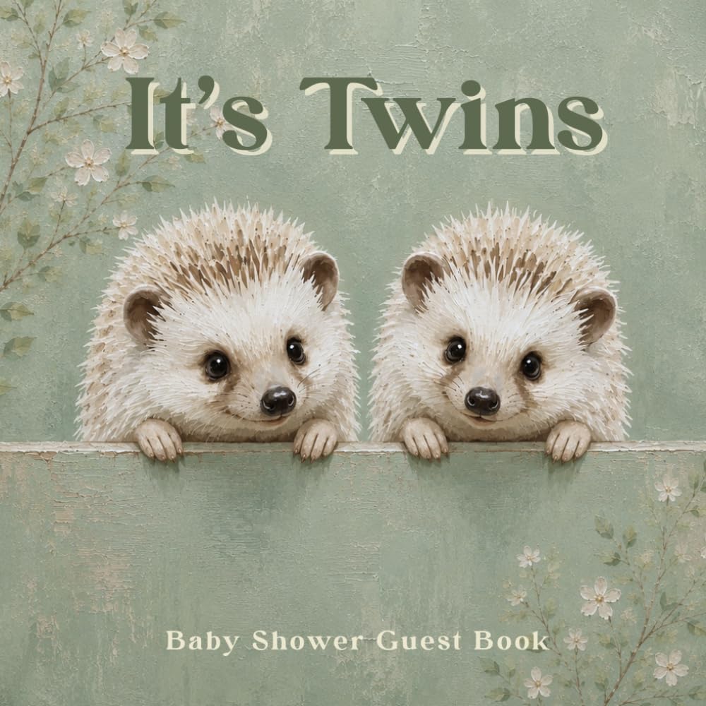 It’s Twins – Baby Shower Guest Book Keepsake for Parents and Guests: Memory Journal with Wishes, Predictions, Advice, and Gratitude Pages for Twin Baby Shower baixar livro de graça