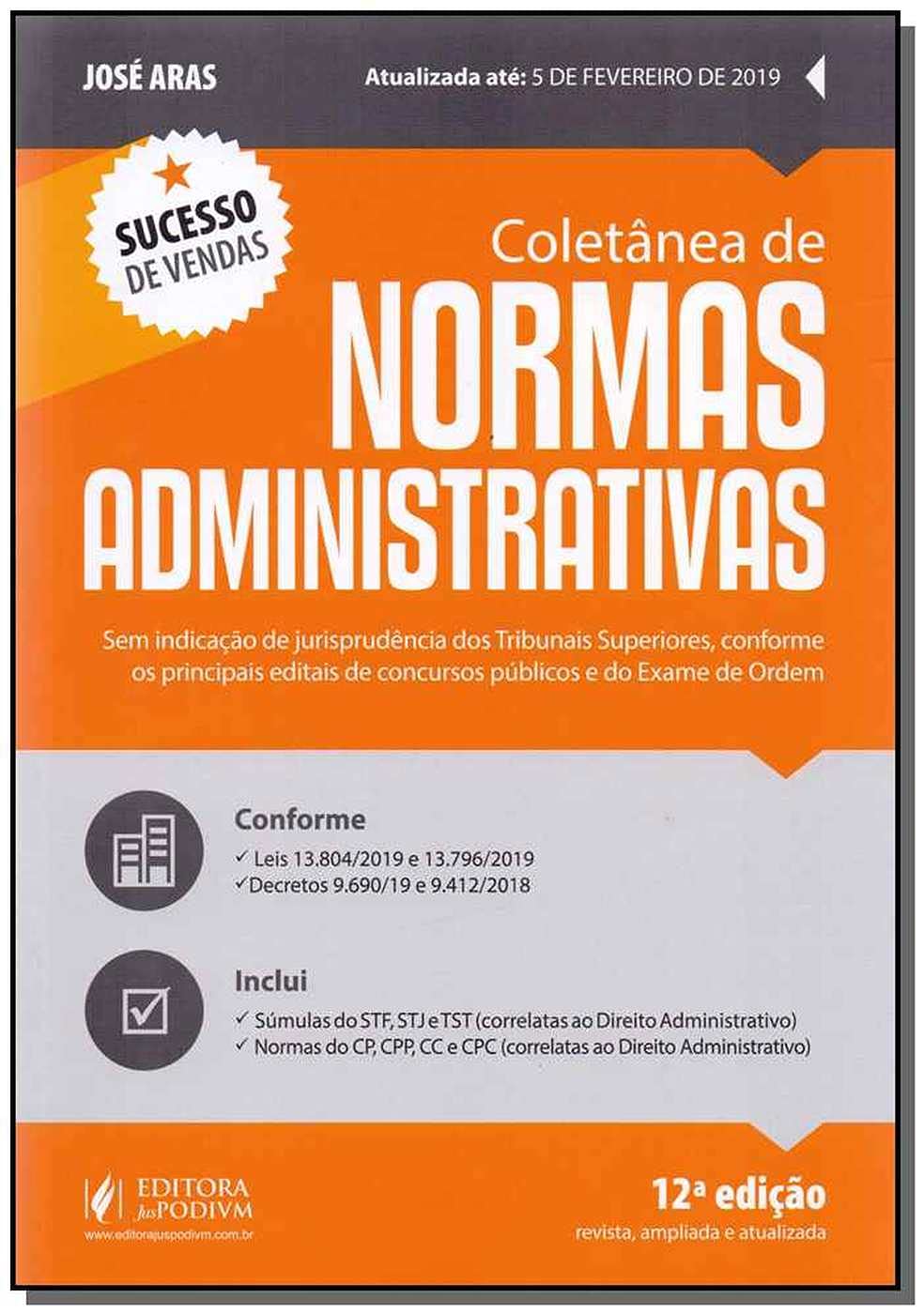 Coletânea de Normas Administrativas baixar livro de graça