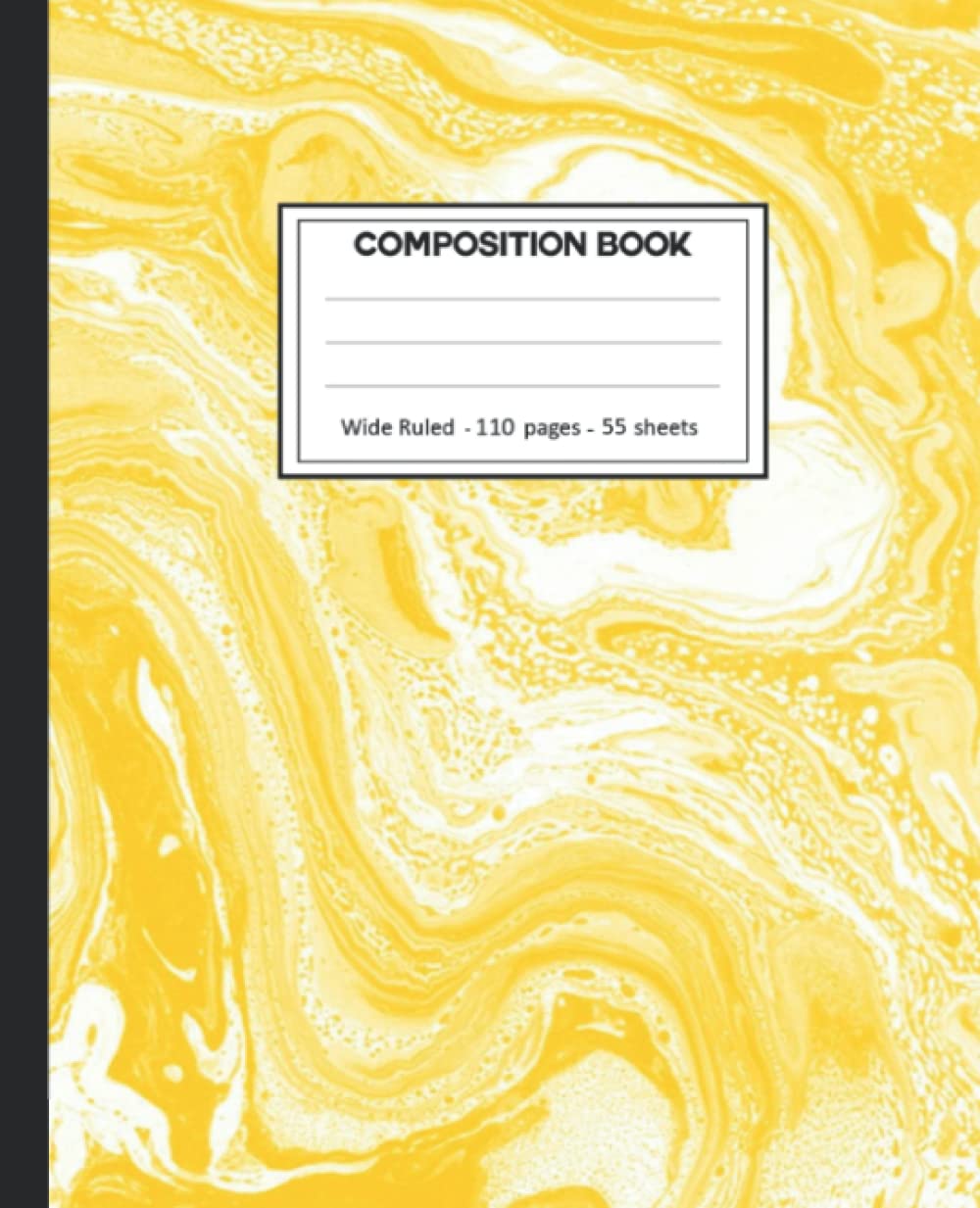 capítulo por capítulo baixar Composition Notebook: Yellow Marble Pattern College Ruled Lined Comp Book.