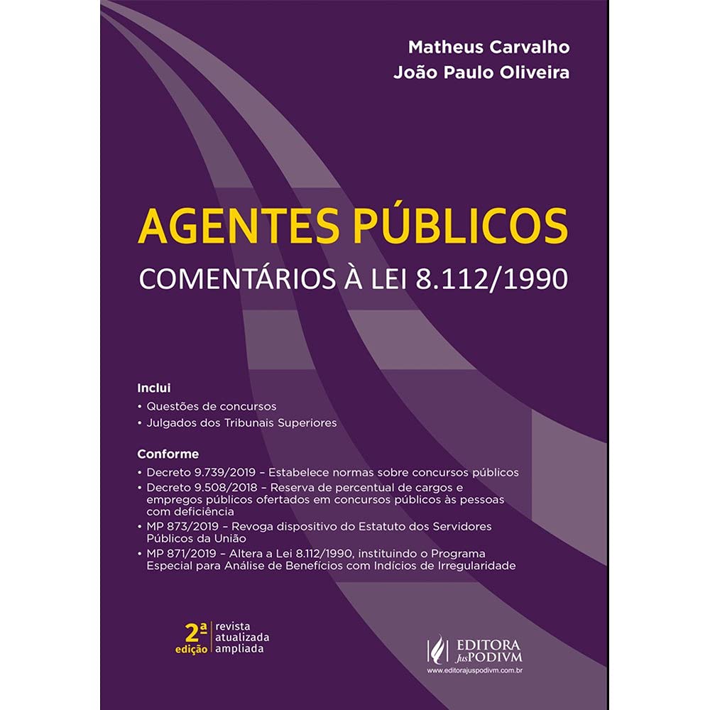 Agentes Públicos: Comentários à lei 8.112/1990 baixar livro de graça