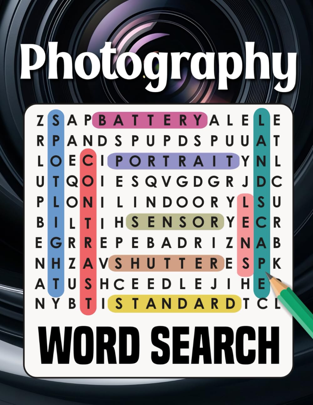 capítulo por capítulo baixar Photography Word Search: +1000 Photography Themed Word Searches, Photography Activity Book, Gifts for Photography Lovers & Enthusiasts