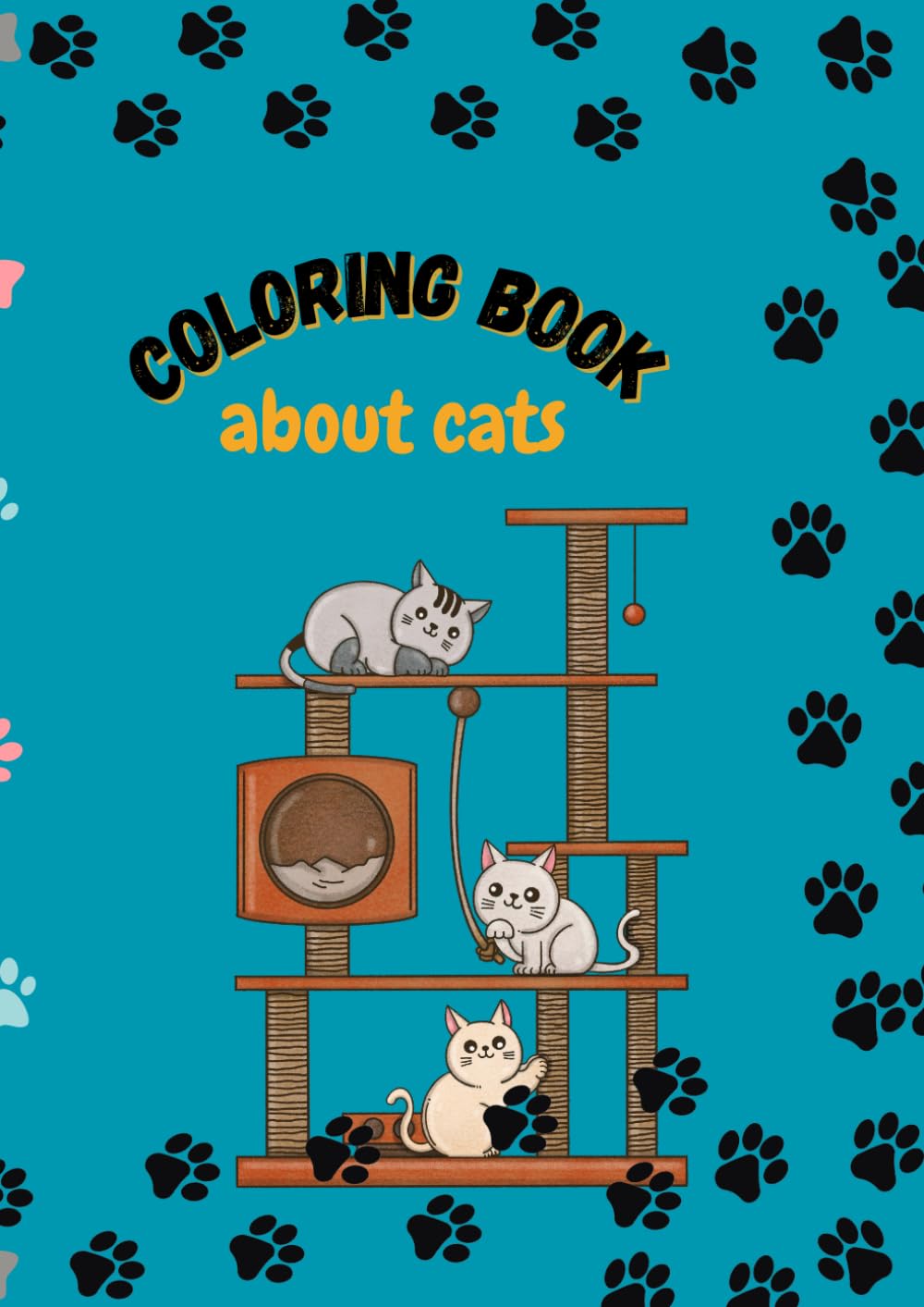 coloring book: about cats (Portuguese Edition) baixar livro de graça