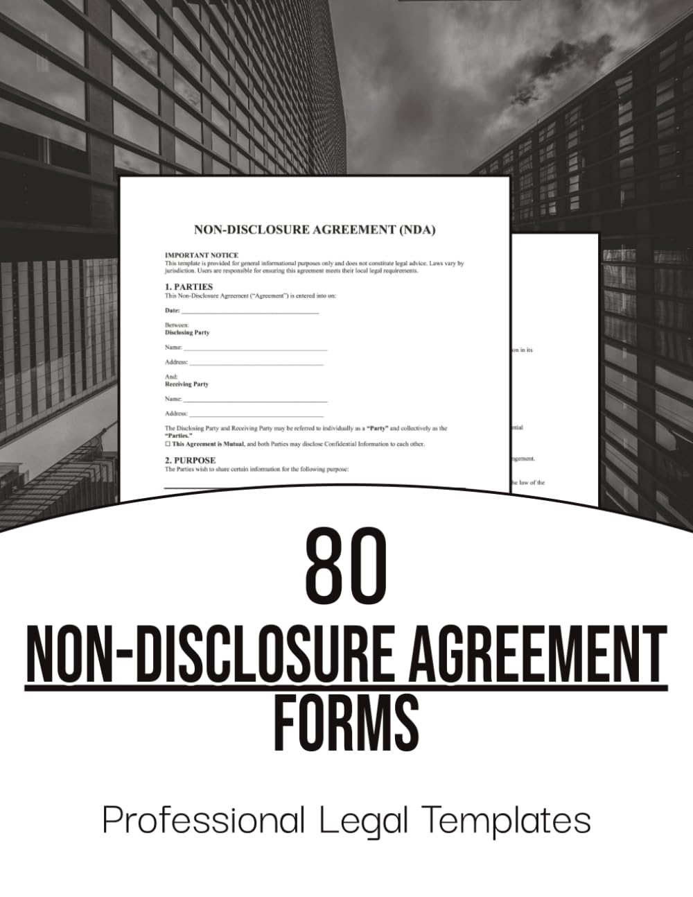 capítulo por capítulo baixar Non Disclosure Agreement Form Book: 80 legally binding contracts | NDA Form | Double Sided Forms | Confidentiality Contract Forms For Employee, Employers, Business Partners, and Contractors