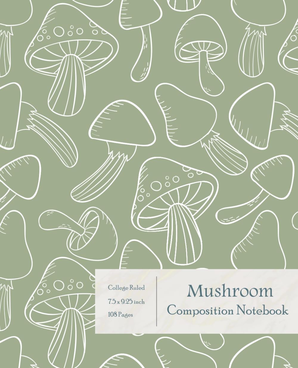 Mushroom Composition Notebook College Ruled: College Lined Journal for School and College Students, Mushroom Farming and as a Gardening Journal. baixar livro de graça