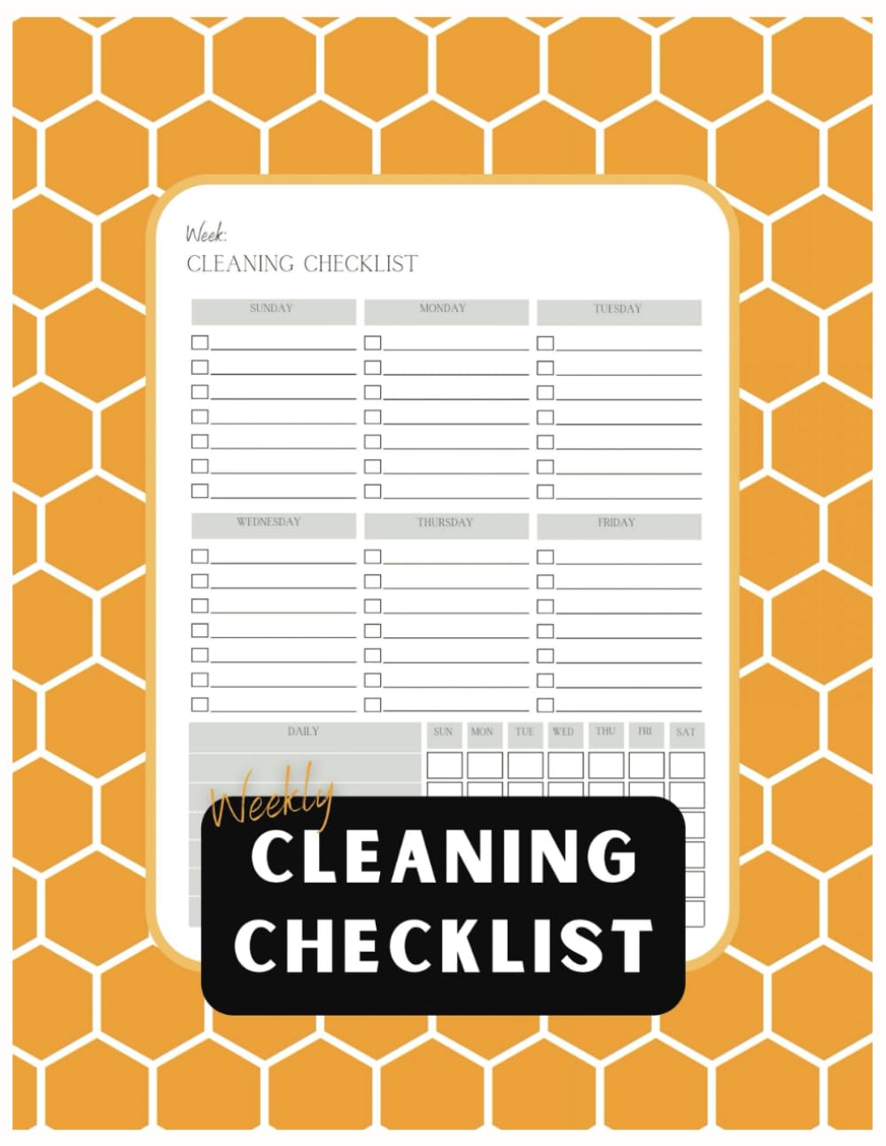 ler totalmente BUSY BEE CLEANING AND SCHEDULE CHECKLIST: 52 Week Housekeeping Planner For Busy Lives and ADHD