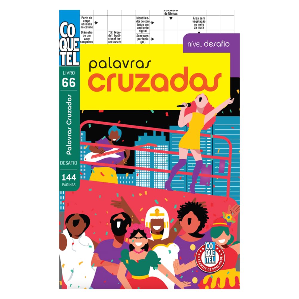 Livro Coquetel Palavras Cruzadas Desafio 66 baixar livro de graça