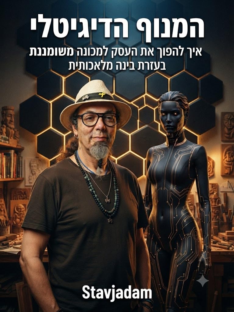 המנוף הדיגיטלי: איך להפוך את העסק למכונה משומננת בעזרת בינה מלאכותית (Hebrew Edition) baixar o livro de graça