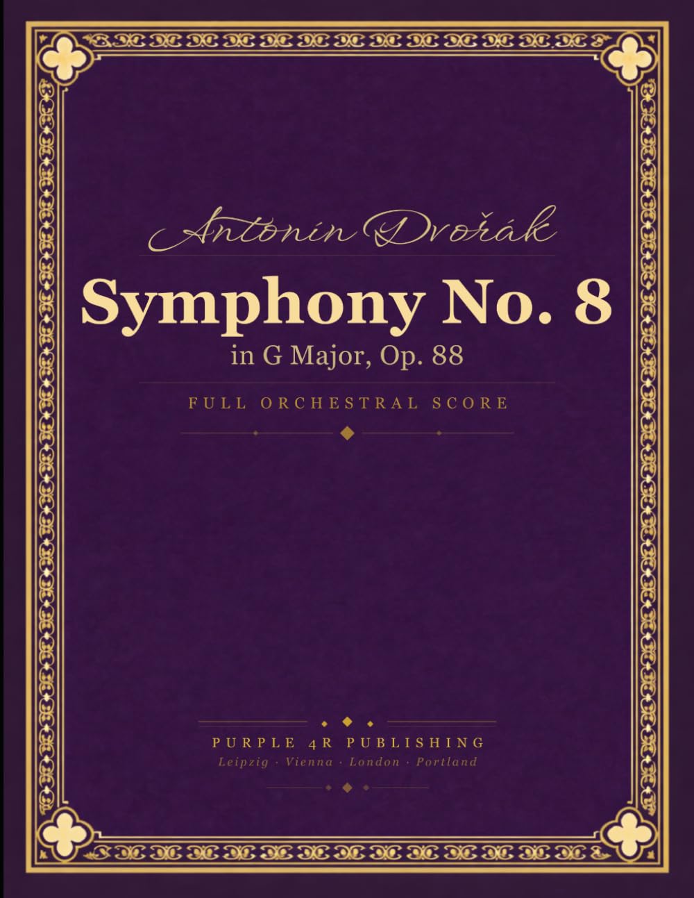 capítulo por capítulo baixar Dvořák: Symphony No. 8 in G Major, Op. 88 - Full Orchestral Score