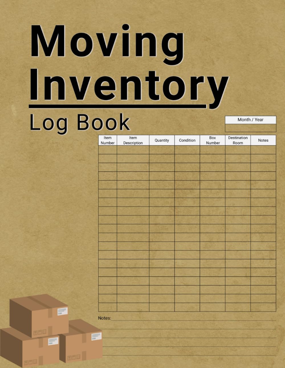 capítulo por capítulo baixar Moving Inventory Log Book: For Recording and Tracking Your Box Content Relocation