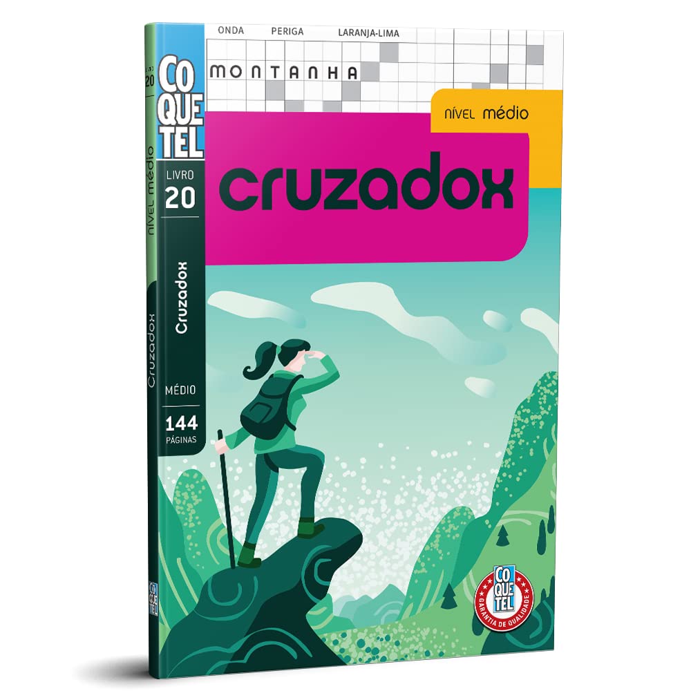 Livro Coquetel Cruzadox nível médio Ed 20 baixar o livro de graça