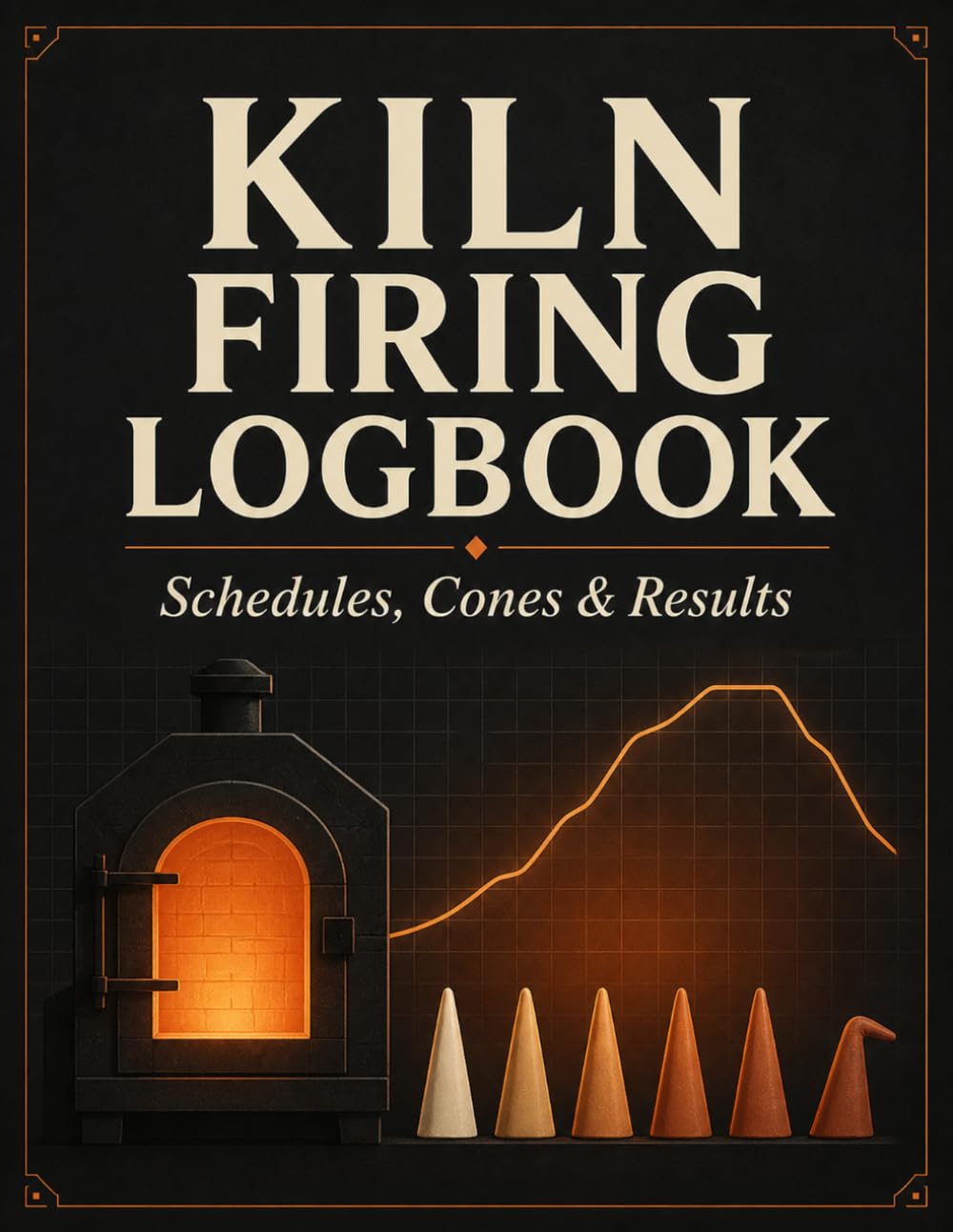 Kiln Firing Logbook: A Pottery Studio Record Book for Kiln Schedules, Ramp and Hold Programs, Witness Cones, Loads, Results, Defects and Repeat Firings baixar livro de graça