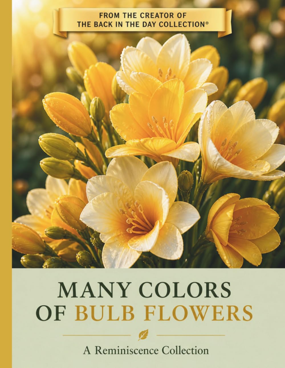 Many Colors of Bulb Flowers Picture Book: Large Print Gift for Seniors, Alzheimer’s, or Low Vision; Full Color Images, Minimal Text (8.5"x11" Glossy Paperback) baixar livro de graça