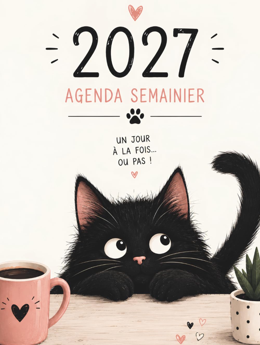 Agenda 2027 Semainier: Planificateur A4 à vue verticale | 1 semaine sur 2 pages | Organisation quotidienne | Rendez-vous, tâches et notes | Pour adultes | Couverture Chat. (French Edition) baixar livro de graça