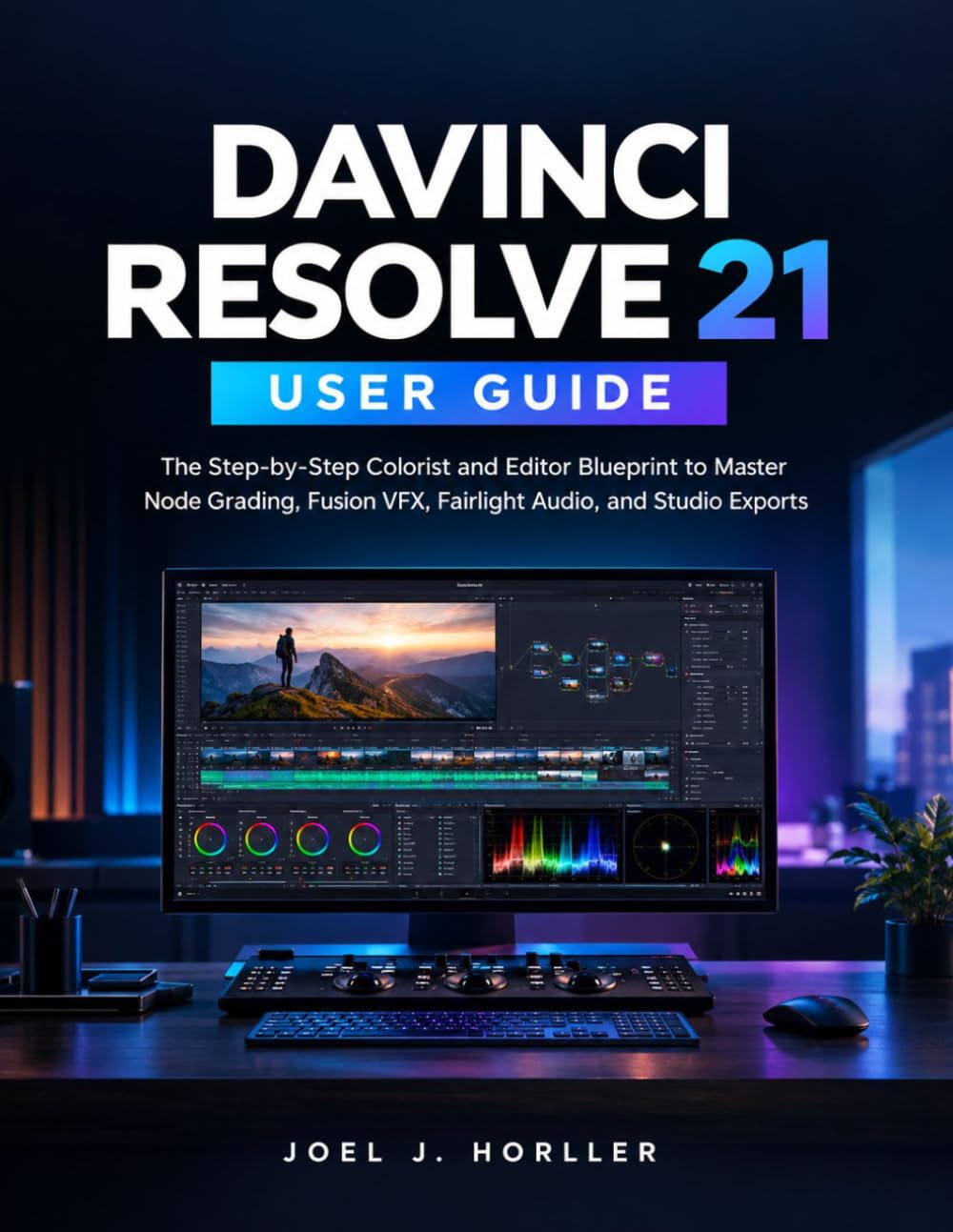 ler totalmente DAVINCI RESOLVE 21 USER GUIDE: The Step-by-Step Colorist and Editor Blueprint to Master Node Grading, Fusion VFX, Fairlight Audio, and Studio Exports
