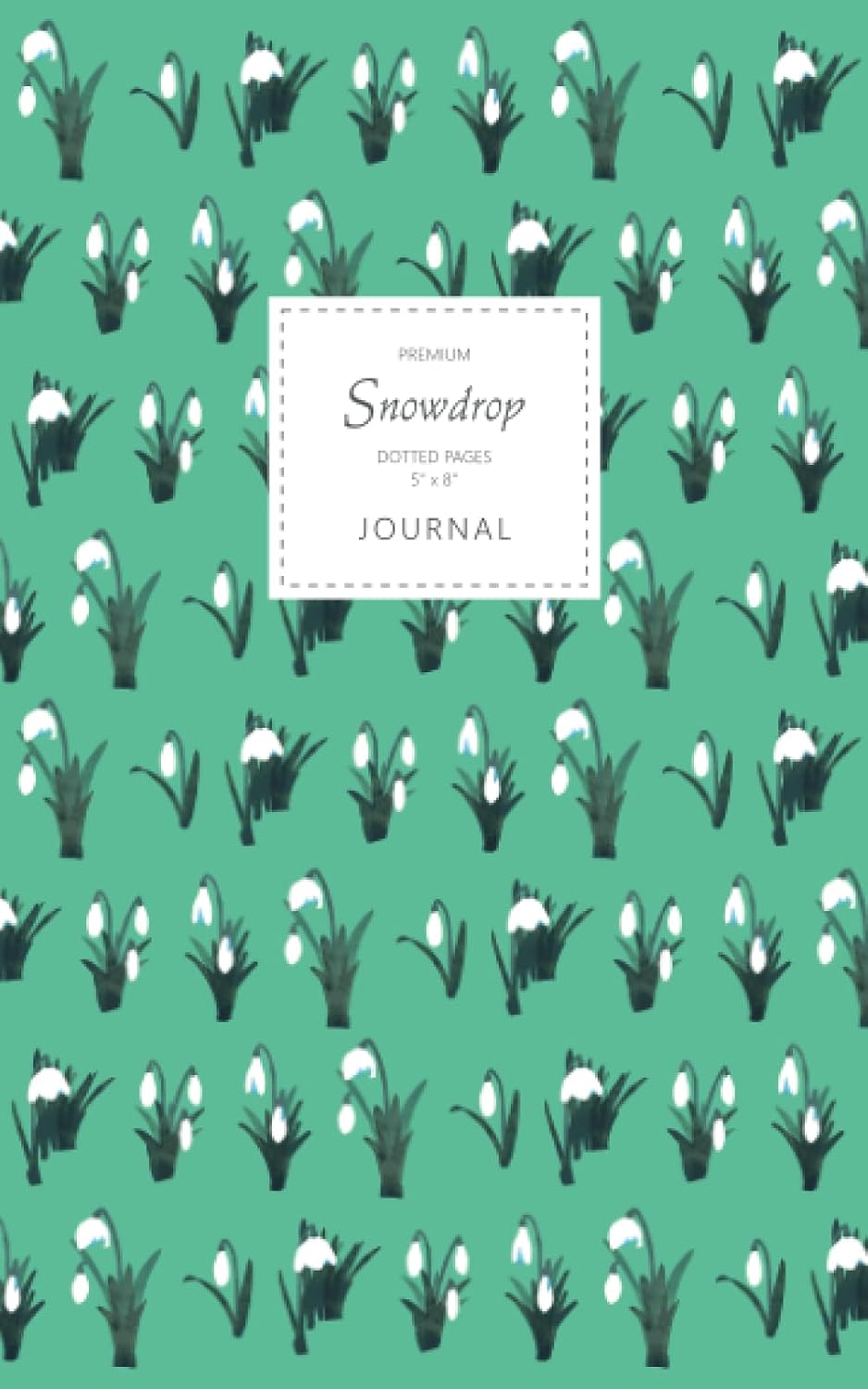 capítulo por capítulo baixar Snowdrop Journal - Dotted Pages - 5x8 - Premium: (Green Edition) Flower Journal 96 dot grid pages (5x8 inches / 12.7x20.3cm / Junior Legal Pad/Nearly A5)