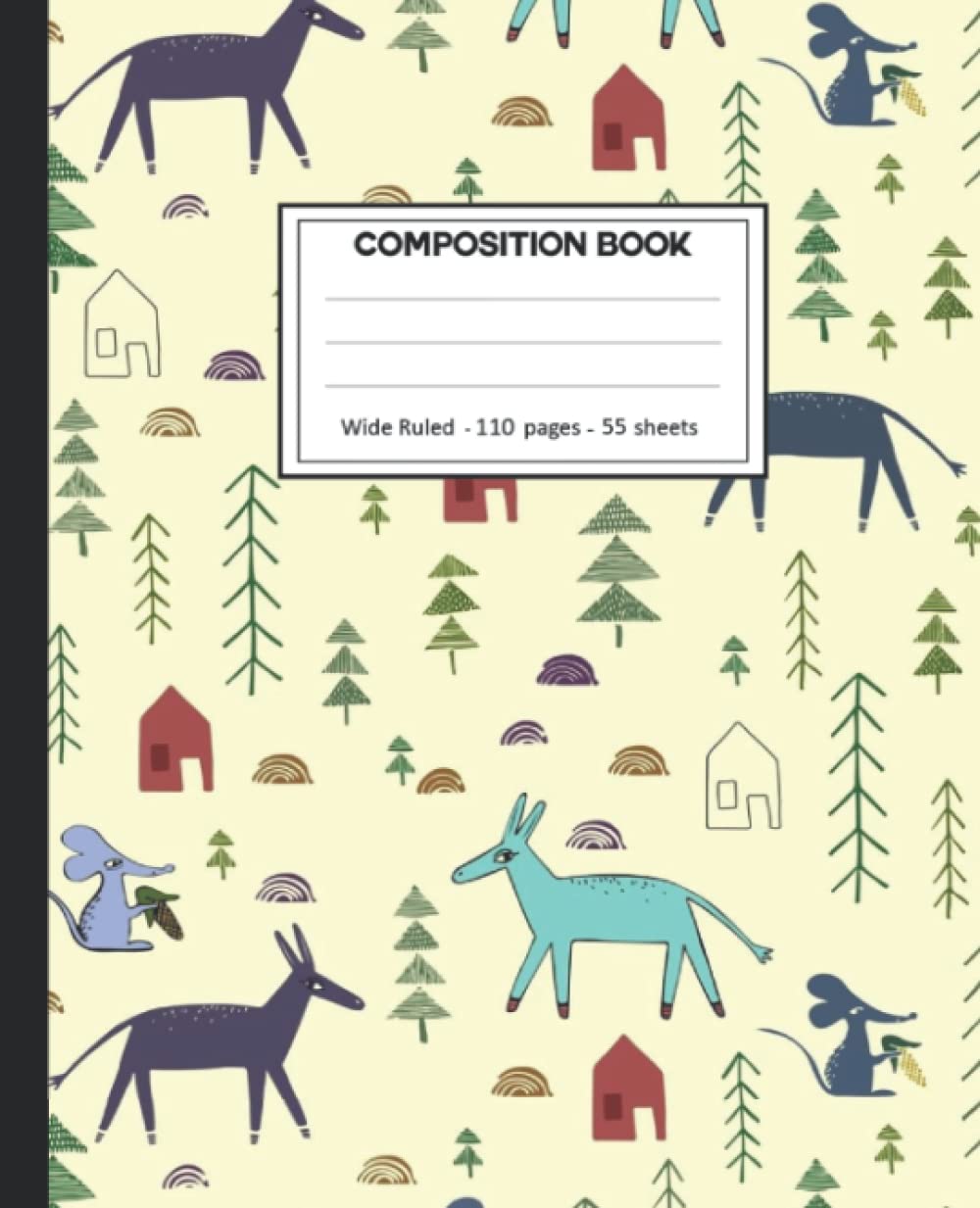 ler totalmente Composition Notebook: Donkey College Ruled: 110+ Lined Pages Writing Journal.