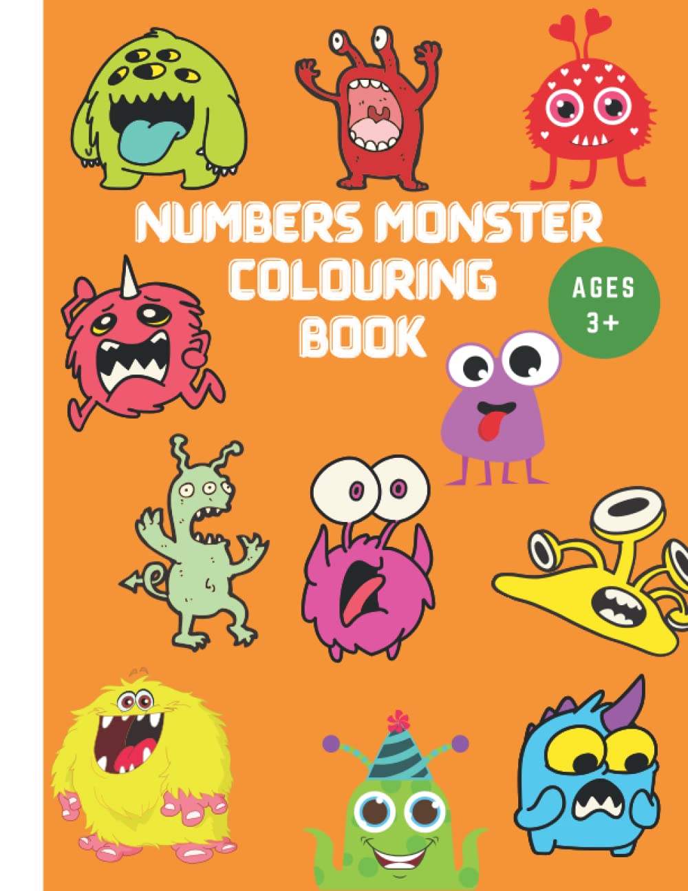 Number Monster Colouring Book | A Fun Numbers Colouring Book For Ages 3+ | Learn To Count | Cute Monster Images | Bonus Monster Images Included baixar livro de graça