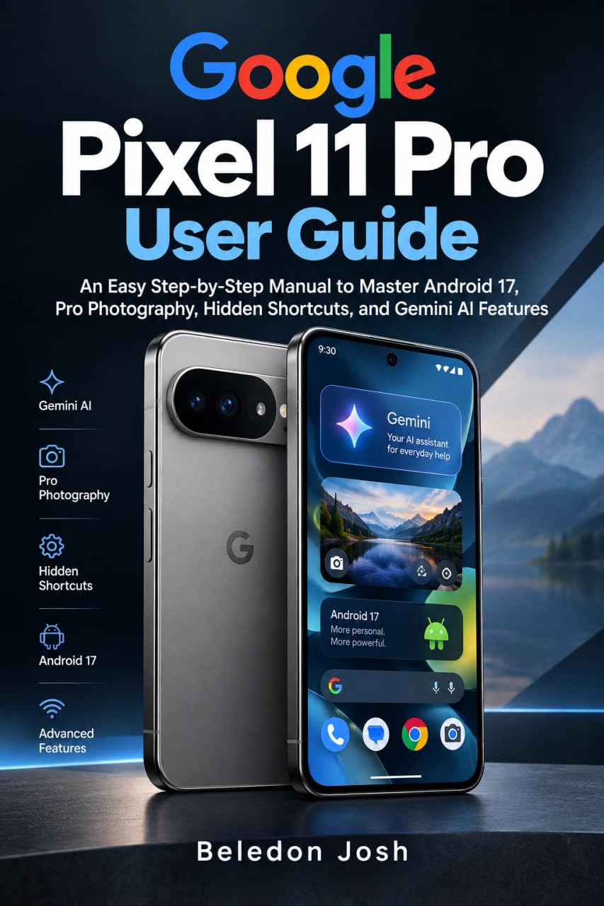Google Pixel 11 Pro User Guide: An Easy Step-by-Step Manual to Master Android 17, Pro Photography, Hidden Shortcuts, and Gemini AI Features (English Edition) baixar o livro de graça