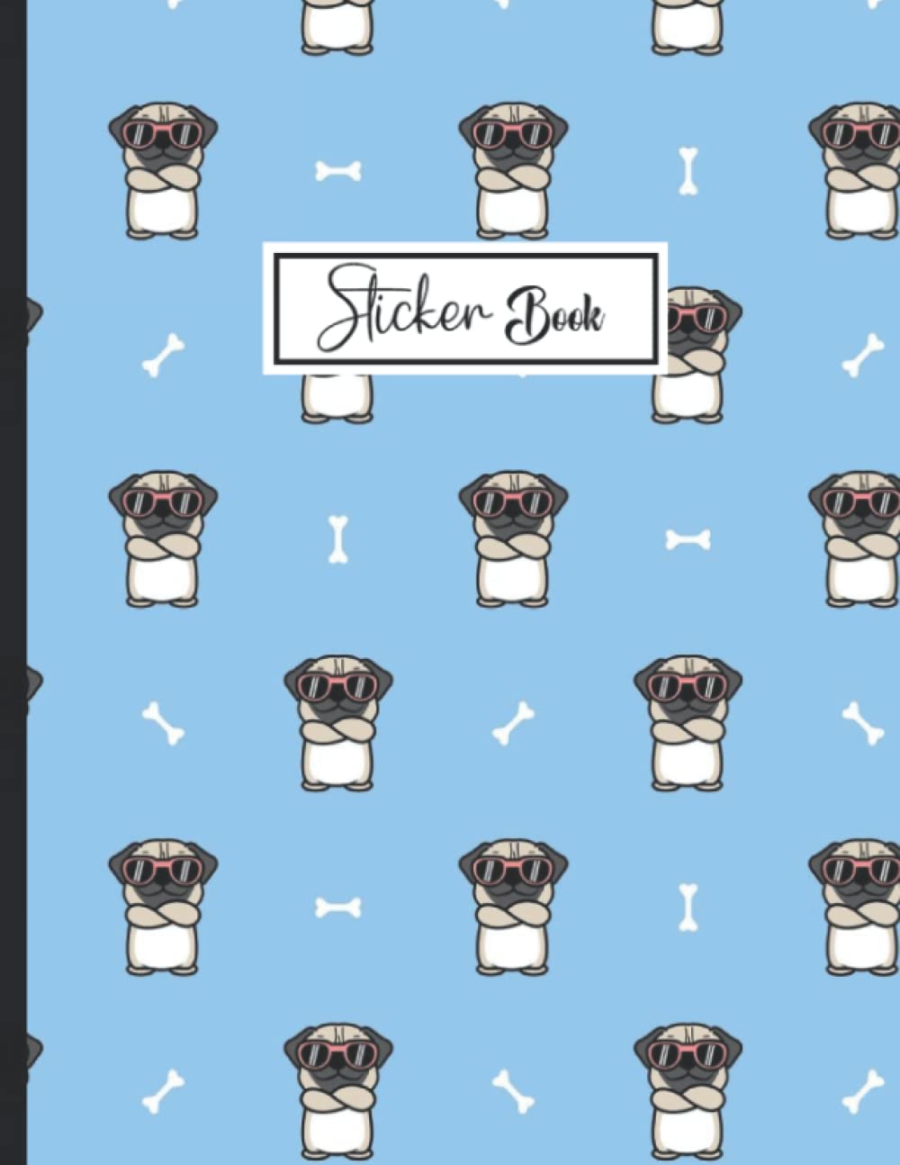 capítulo por capítulo baixar Sticker Book: Sticker Collection Book for Kids, Puppy Pattern Theme Blank Sticker Album | Size 8.5 x 11| 100 Pages.