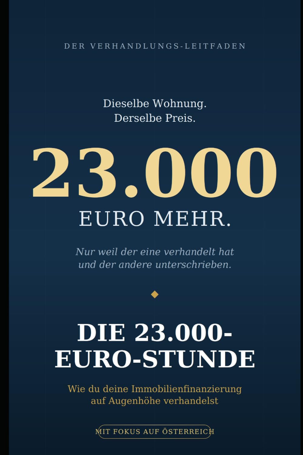 capítulo por capítulo baixar DIE 23.000-EURO-STUNDE: Wie du bei deiner Immobilienfinanzierung auf Augenhöhe verhandelst – und Zehntausende sparst (German Edition)