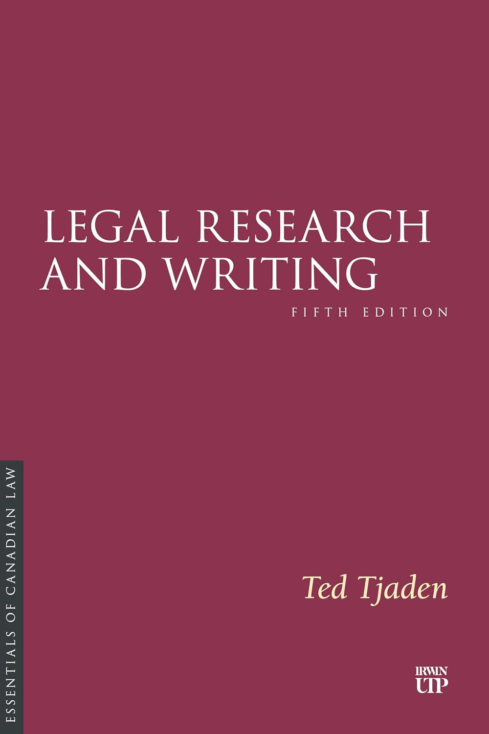 Legal Research and Writing: Fifth Edition (Essentials of Canadian Law) (English Edition) baixar livro de graça