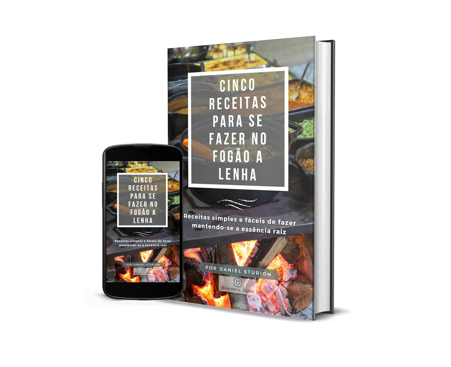 CINCO RECEITAS PARA SE FAZER NO FOGÃO A LENHA: RECEITAS RAIZ baixar livro de graça