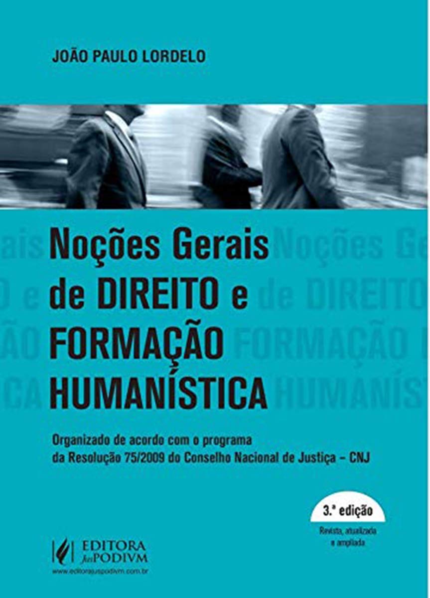 Noções Gerais de Direito e Formação Humanística baixar o livro de graça