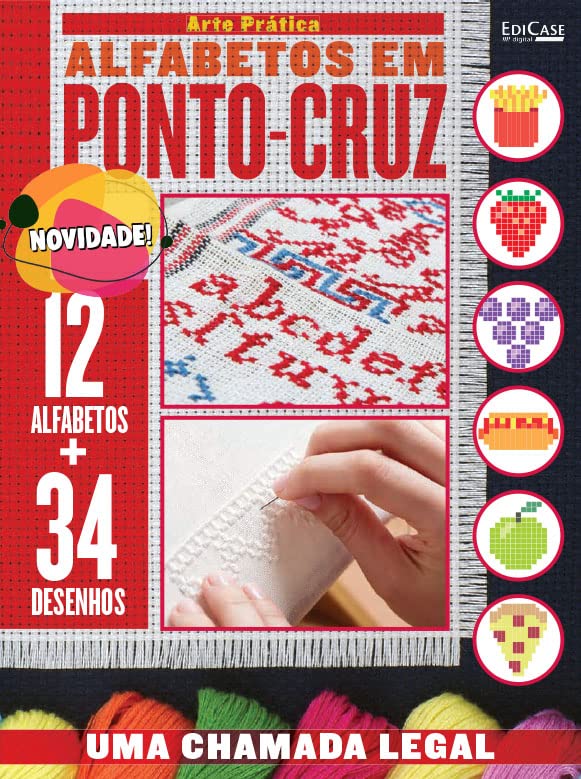 Artesanato Simples - Alfabetos em ponto-cruz - 13/02/2023 baixar o livro de graça