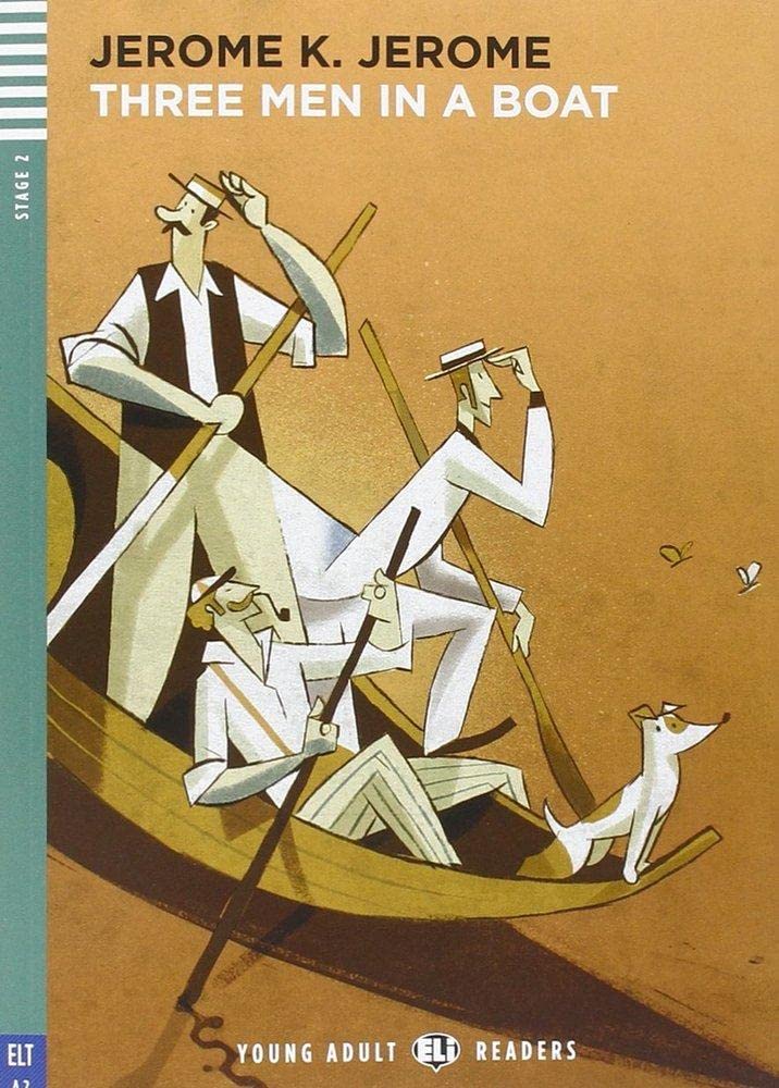 ler totalmente Three Men In A Boat - Hub Young Adult Readers - Stage 2 - Book With Audio CD - Hub Editorial