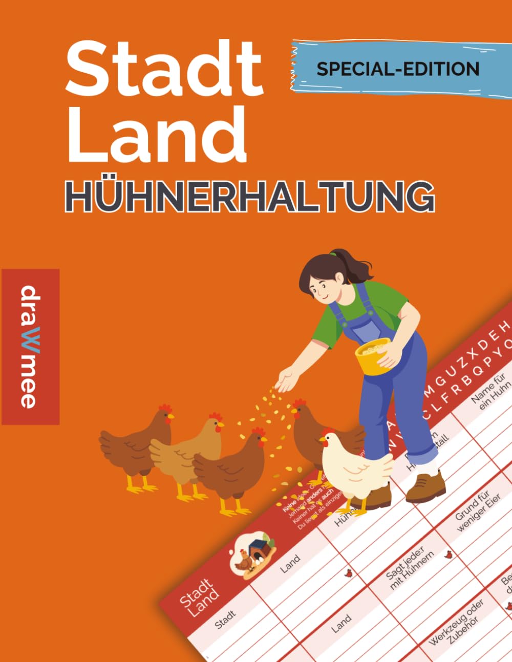 Stadt Land Hühnerhaltung: Quiz Geschenk für Hühnerstall, Legehennen und Eier: Spielblock mit 35 Blatt Din-A4 (Seiten zum Ausschneiden) (German Edition) baixar o livro de graça