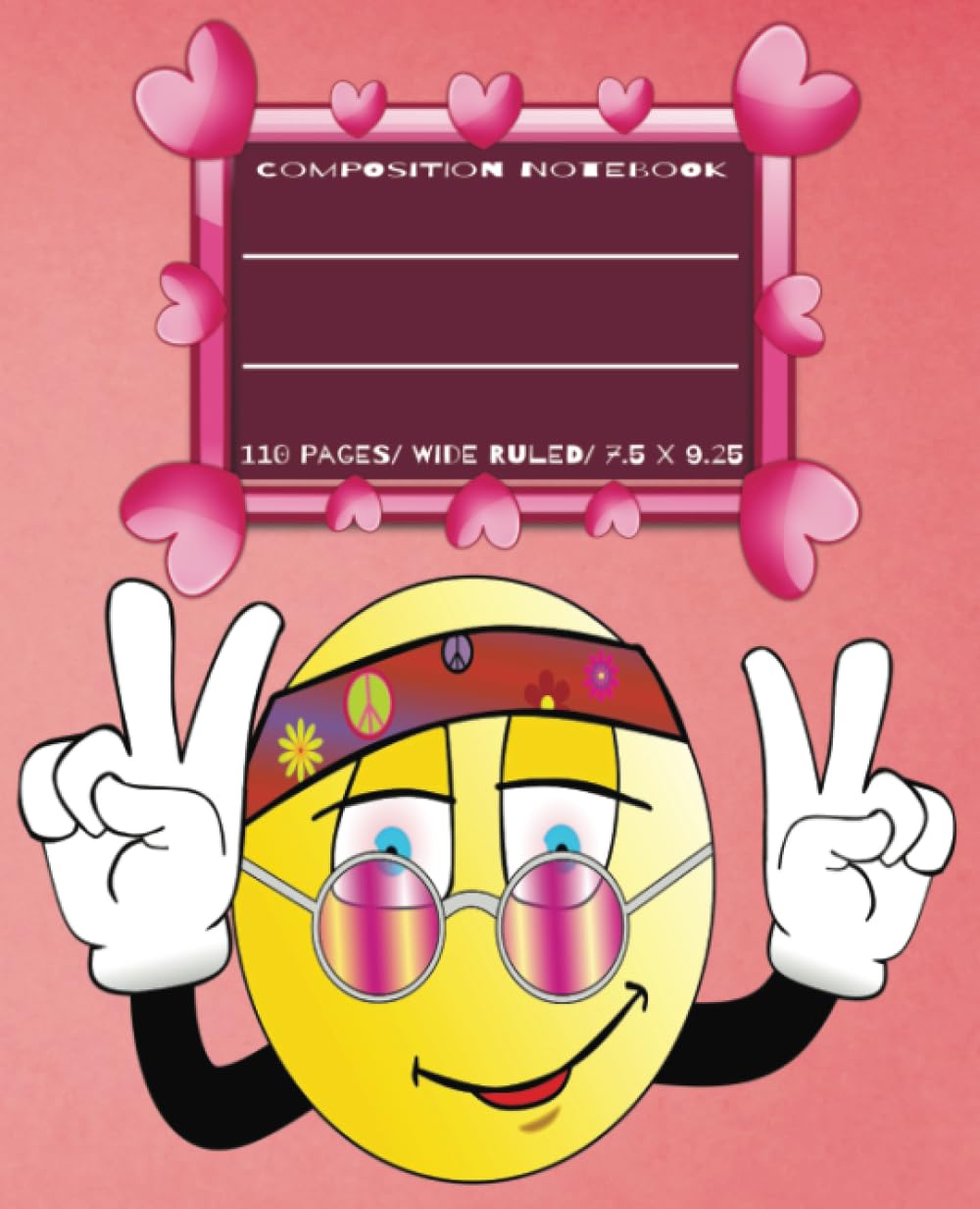 capítulo por capítulo baixar Pink Composition Notebooks| Kids Journal Smiley Faces|7.5 X 9.25| Wide Ruled Lined 110 Pages| Back To School Supplies For Teens, Girls, Boys,... Art and Craft| Smiley Compositions Books