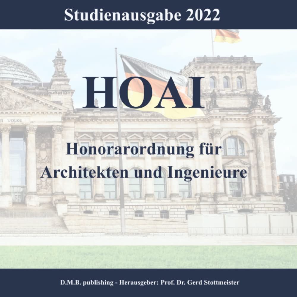 HOAI - Honorarordnung für Architekten und Ingenieure: Studienausgabe 2022 (German Edition) baixar livro de graça