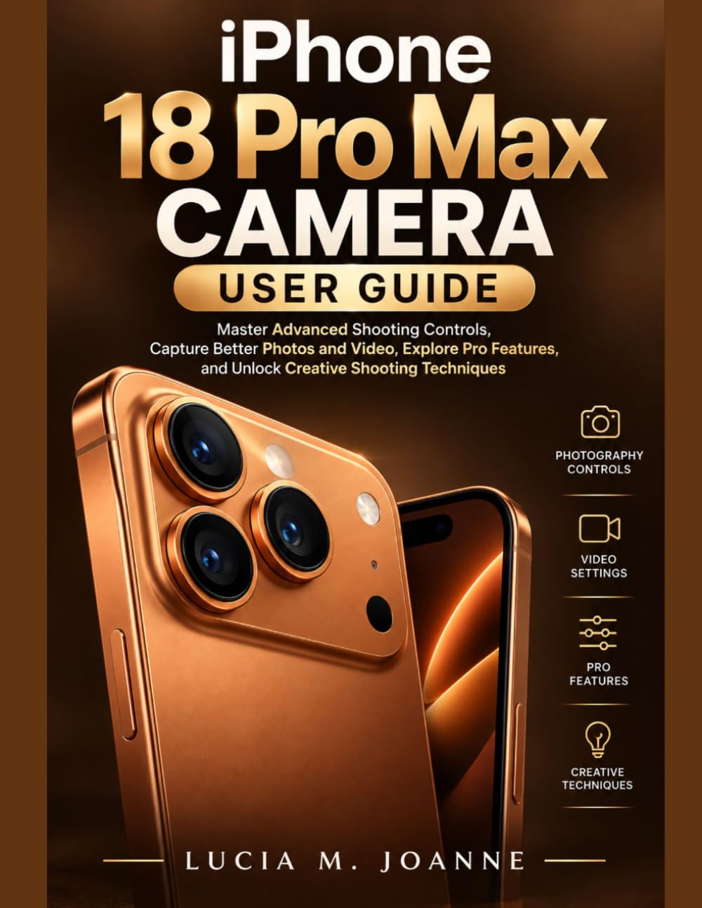 iPhone 18 Pro Max Camera User Guide: Master Advanced Shooting Controls, Capture Better Photos and Video, Explore Pro Features, and Unlock Creative Shooting Techniques baixar o livro de graça
