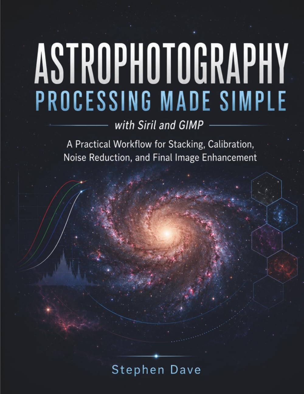 ASTROPHOTOGRAPHY PROCESSING MADE SIMPLE with Siril and GIMP: A Practical Workflow for Stacking, Calibration, Noise Reduction, and Final Image Enhancement baixar o livro de graça