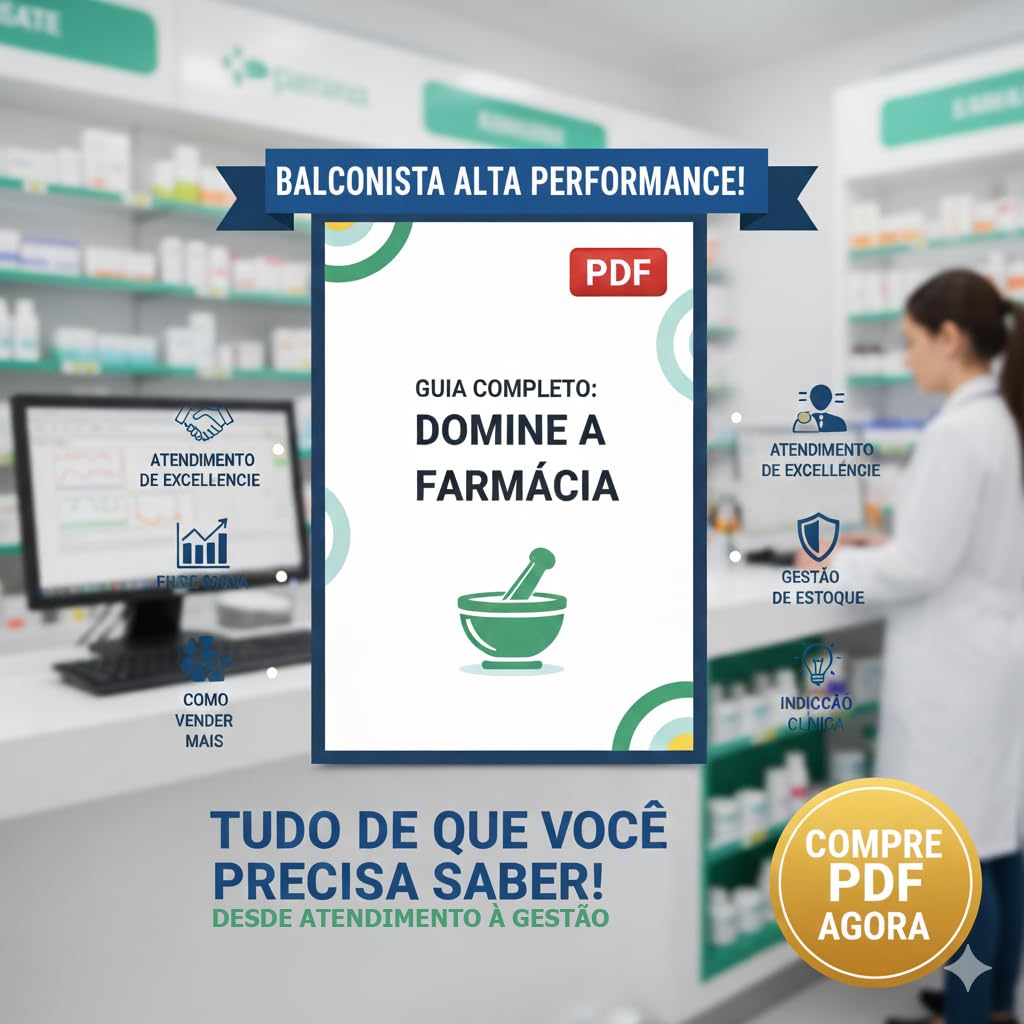 Balconista Alta Performance – Tudo o que você precisa saber para se destacar no balcão de farmácia baixar livro de graça