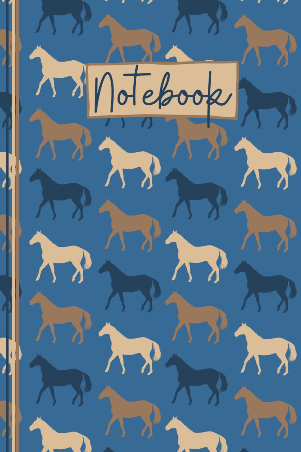 ler totalmente Horse Notebook: Cute Horse Lined Journal, Adorable Equestrian Gift, The Perfect Novelty Horse Gift for a Horse or Pony Rider - Pale Blue