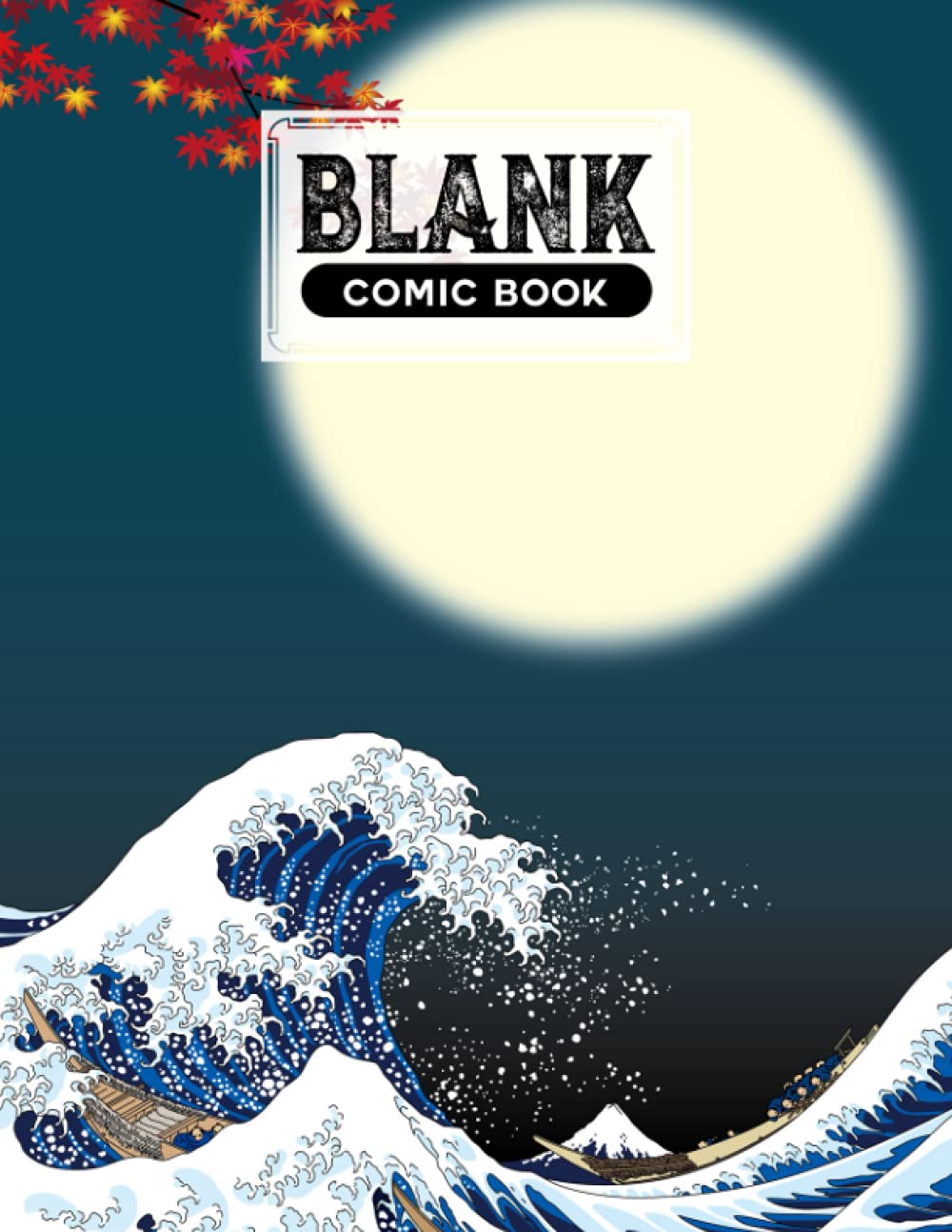 capítulo por capítulo baixar Blank Comic Book: Sea Waves Cover Blank Comic Book, Create Your Own Story, Journal, Notebook, Sketchbook for Kids and Adults, 120 Pages - Size 8.5" x 11" Notebook by Jens Weise