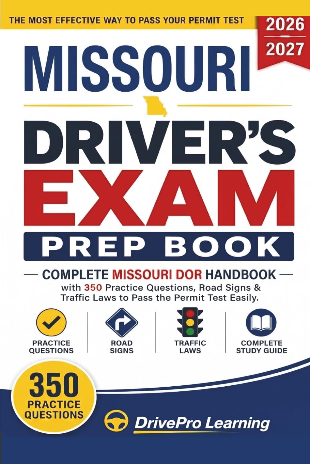 ler totalmente Missouri Driver’s Exam Prep Book: Complete Missouri DOR Handbook with Road Signs, Traffic Laws, & Study Tips to Pass the Permit Test Easily (Gray Edition)