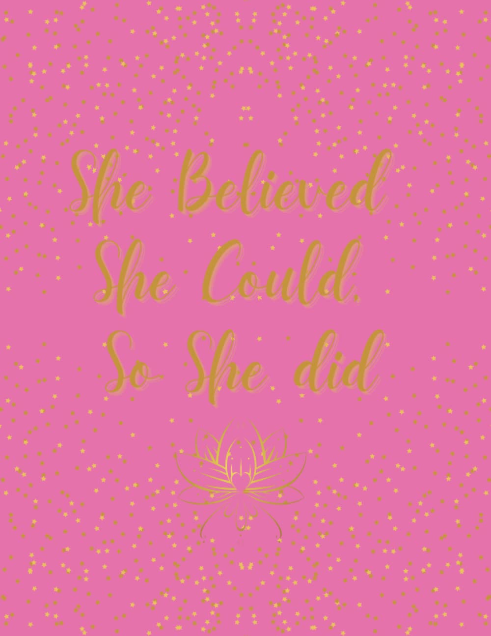 capítulo por capítulo baixar She Believed She Could, So She Did Journal Notebook