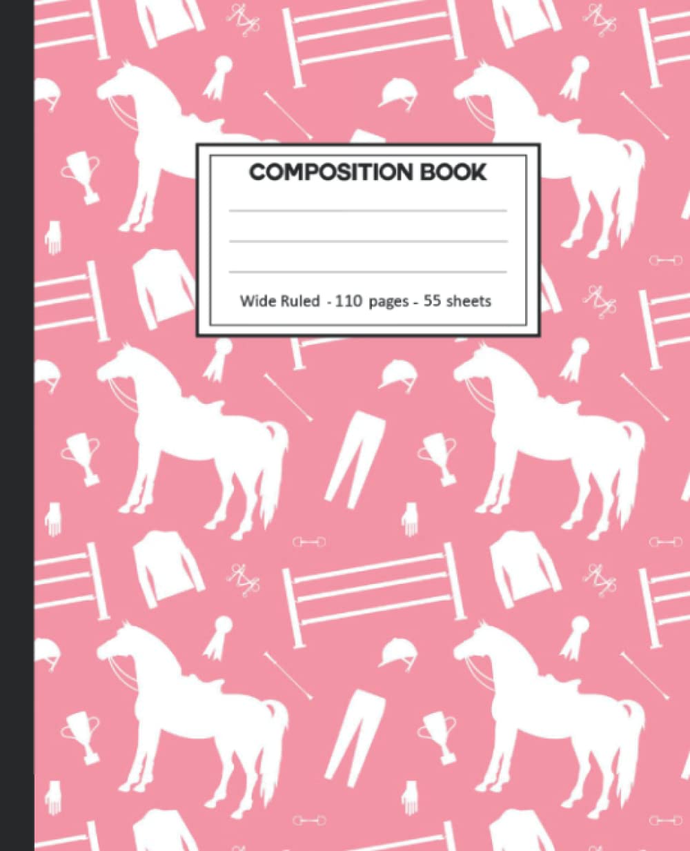 ler totalmente Composition Notebook: Composition Notebook with Stable horse for School.