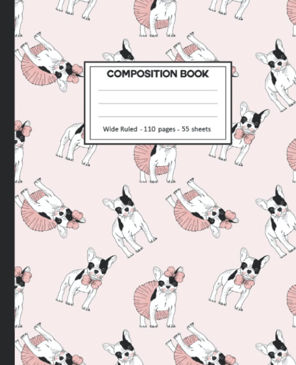 capítulo por capítulo baixar Composition Notebook: College Ruled: 110+ Lined Pages Writing Journal: Frenchies on White.