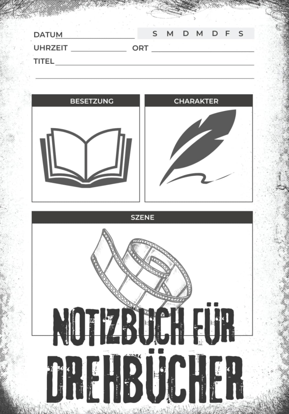 Notizbuch für Drehbücher: Organisieren Sie Ihre Handlung, Charakteren und Szenen für ein Blockbuster-Drehbuch ǀ Perfekte Geschenke für Drehbuchautoren ǀ 7 x 10 Zoll, 120 Seiten (German Edition) baixar o livro de graça