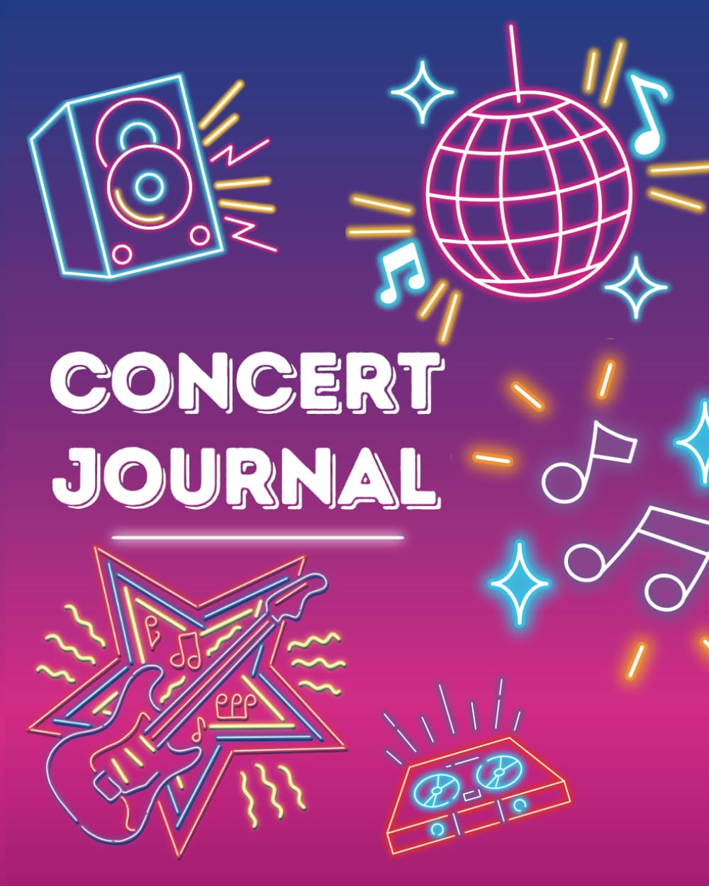 Concert Journal: Keepsake book to track all of your favorite concerts, events and festival | Music enthusiasts Collection Diary baixar livro de graça
