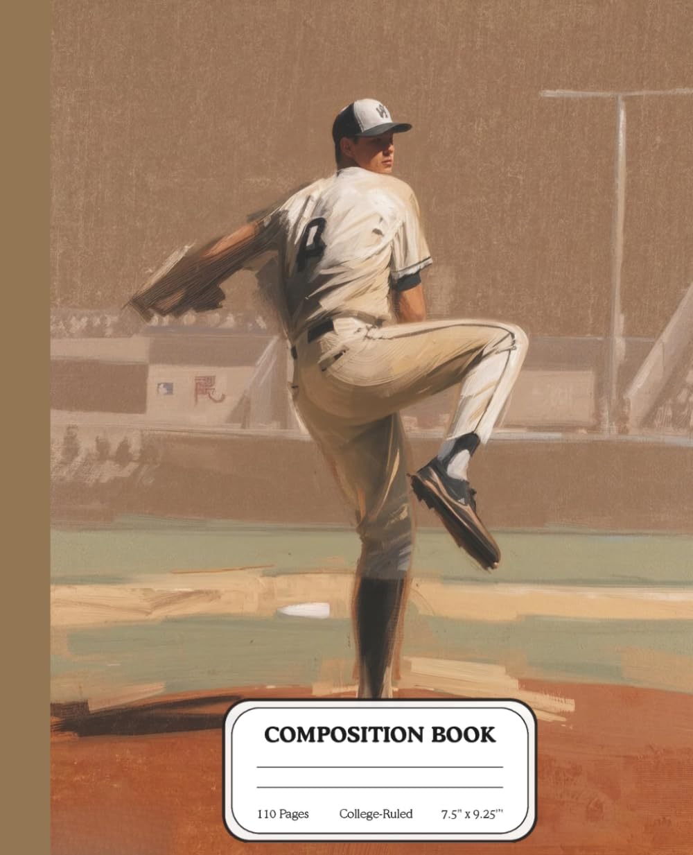 capítulo por capítulo baixar Pitching Power Baseball Notebook | Windup Motion Sports Journal | Athlete Composition Book for School Practice and Fans: Clean lined pages designed for reflection, creativity, and everyday writing