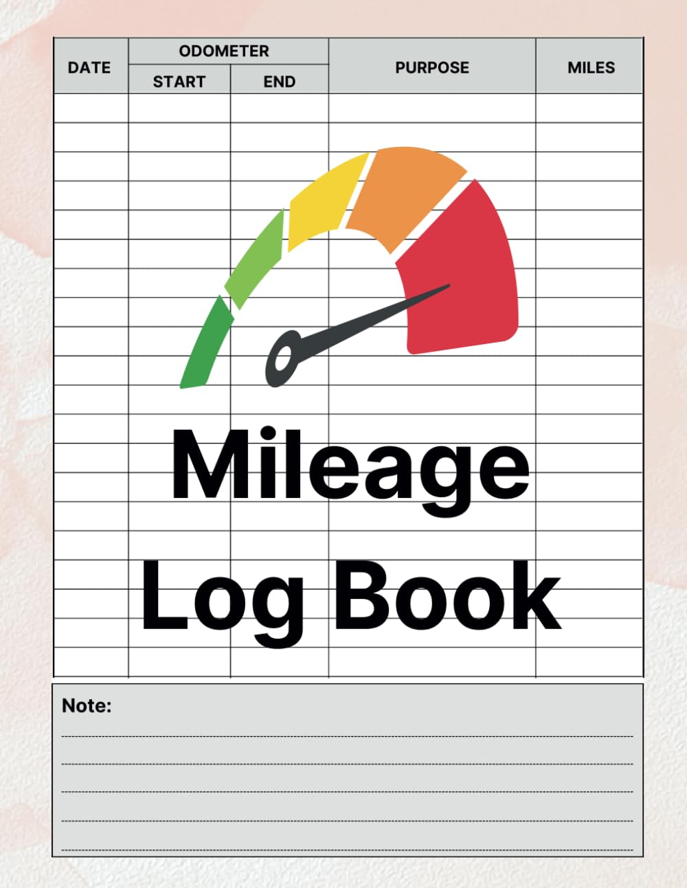 Mileage Log Book: Auto mileage journal for Business or Personal Taxes - with Note to track and record Mileage for Truck Or Car Owner- big size 8.5x11 baixar livro de graça