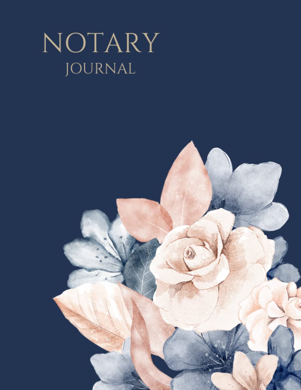 capítulo por capítulo baixar NOTARY JOURNAL: Notary Record Log Book for Recording Notarial Acts - Over 200 Records - Blue Pink Floral Design